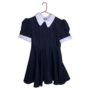 Babydoll Black Dress Womens Medium